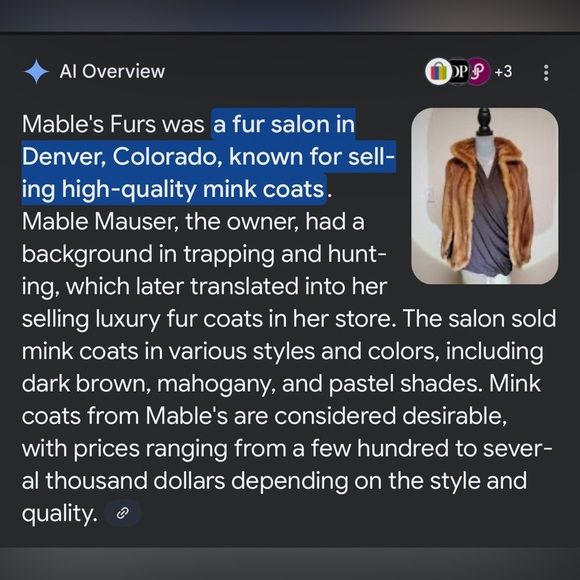 Elegant Mink Tan Fur Shawl Wrap - Picture 11 of 12